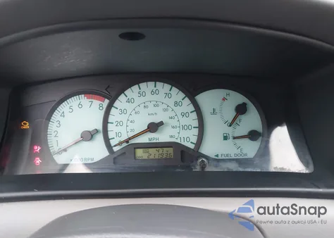 2003 Toyota Corolla Le из США, поврежденный, VIN JTDBR32E230029299